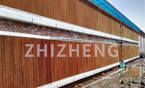 Side sealing of water curtain cover